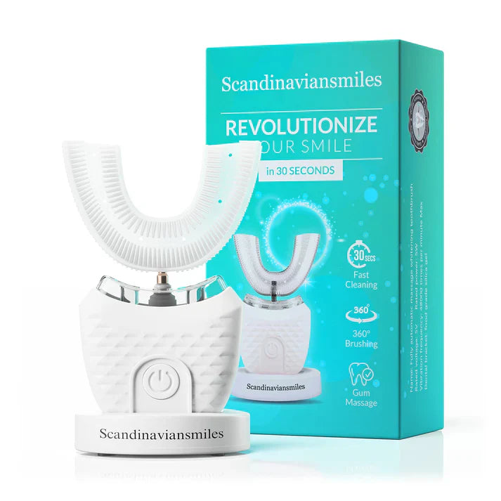 360 U shaped Whitening Toothbrush